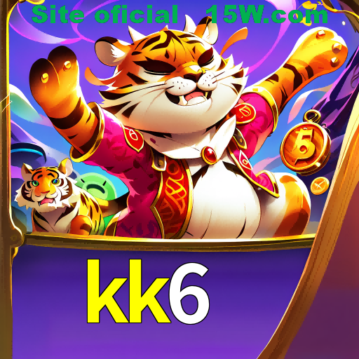 Imagem promocional da kk6 mostrando a plataforma e suas vantagens